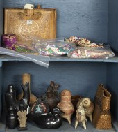 TWO SHELVES OF MEXICAN AND ETH