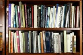 TWO SHELVES OF MOSTLY ART BOOK