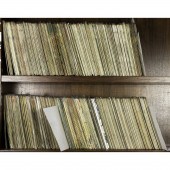 TWO SHELVES OF MOSTLY VINTAGE