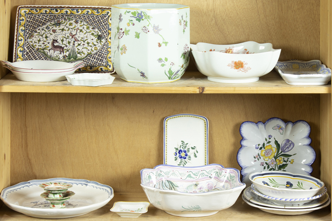 TWO SHELVES OF PORTUGUESE AND