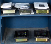 TWO SHELVES OF POWER LOGIC CIR