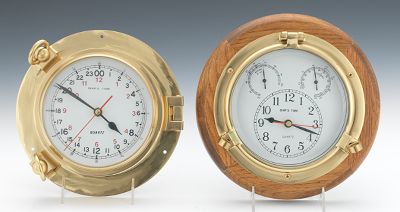 Two Ships Clocks by Ship's Time