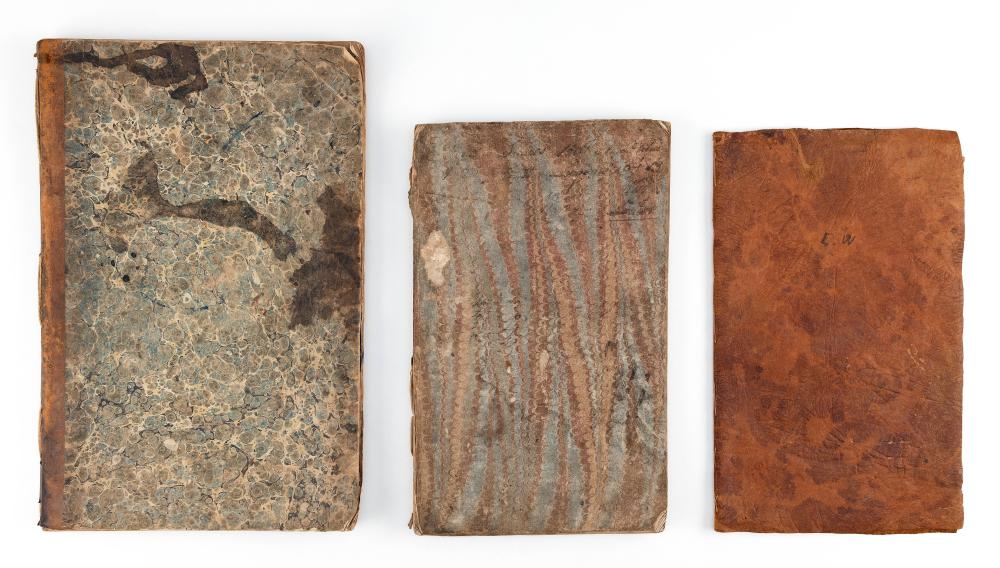 TWO SHIP'S LOGBOOKS 18TH/19TH