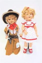 TWO SHIRLEY TEMPLE DOLLS by Id