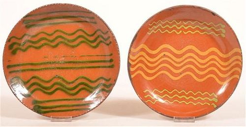 TWO SHOONER REDWARE SLIP