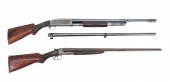 TWO SHOTGUNS ,A double-barrel