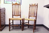 TWO SIDECHAIRS.  American  20t
