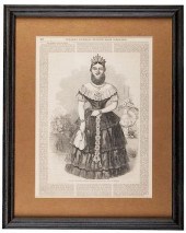TWO SIDESHOW ENGRAVINGS FROM "