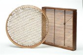 TWO SIEVES.  American  19th ce