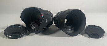 Two Sigma prime lenses, including a