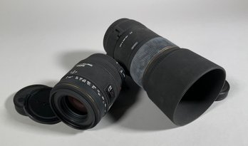 Two Sigma prime lenses, including a
