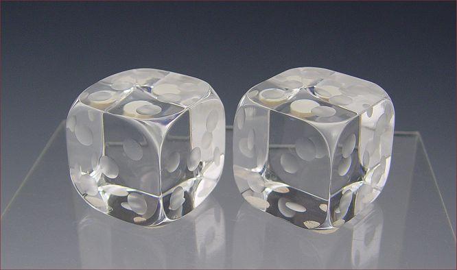 TWO SIGNED BACCARAT FRENCH