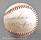 Two Signed Baseballs one signe
