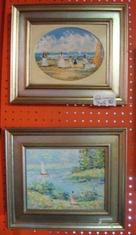 Two Signed Impressionist Oils -