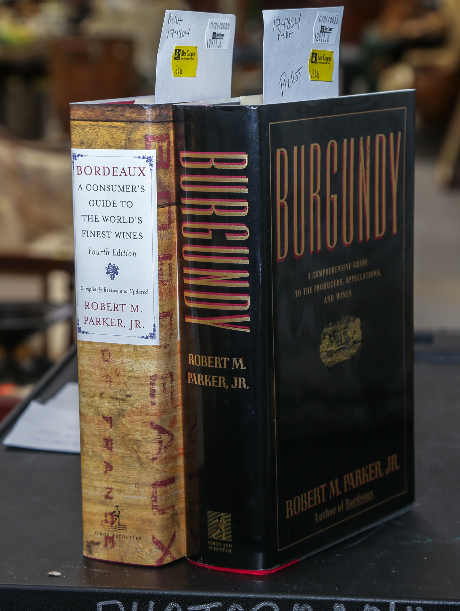 TWO SIGNED ROBERT M. PARKER, JR.