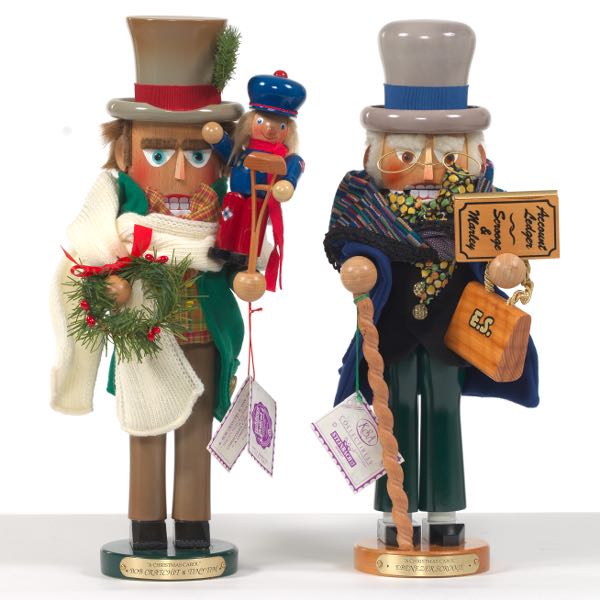 TWO SIGNED STEINBACH NUTCRACKERS 