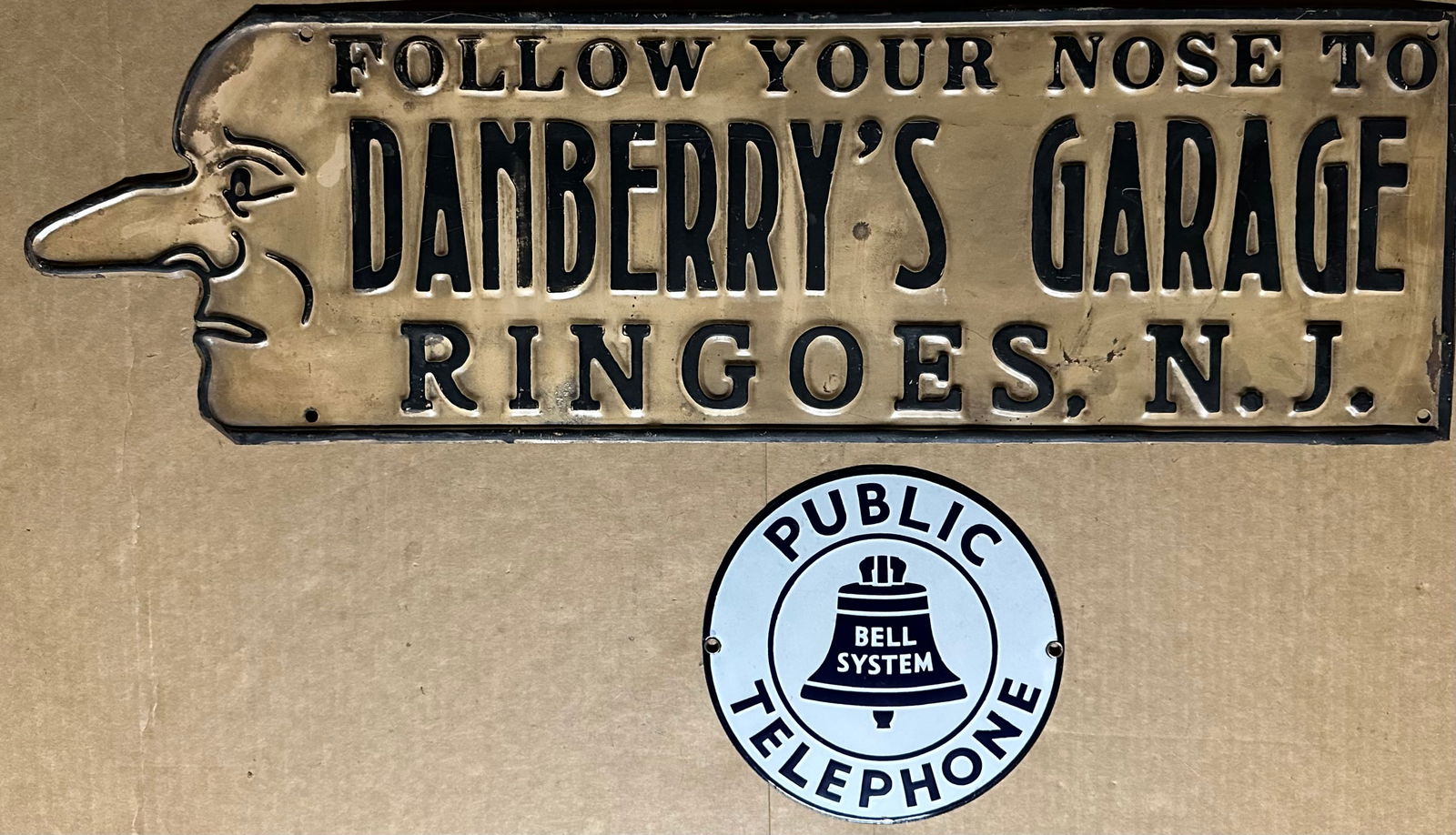 TWO SIGNS - DANBERRY’S GARAGE,