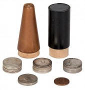 TWO SILVER CAP AND PENCE TRICK