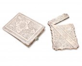 TWO SILVER CASESTwo silver cas