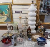 TWO SILVER PLATE WARMING DISHE
