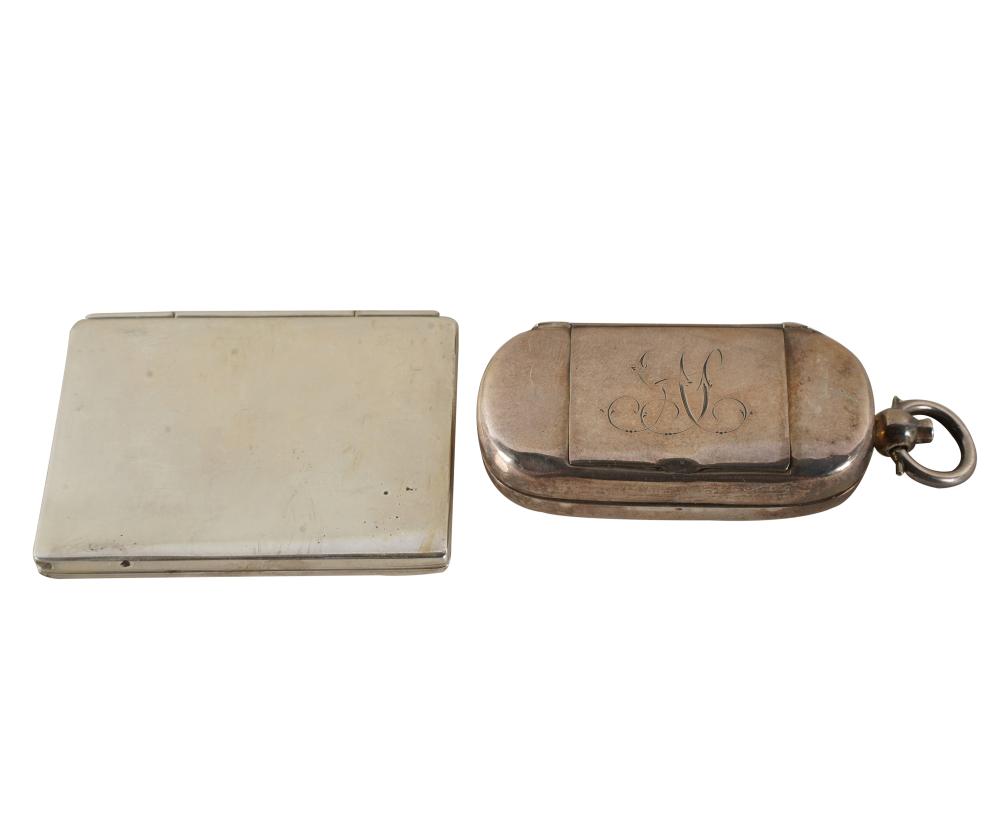TWO SILVER TRAVEL ARTICLESthe