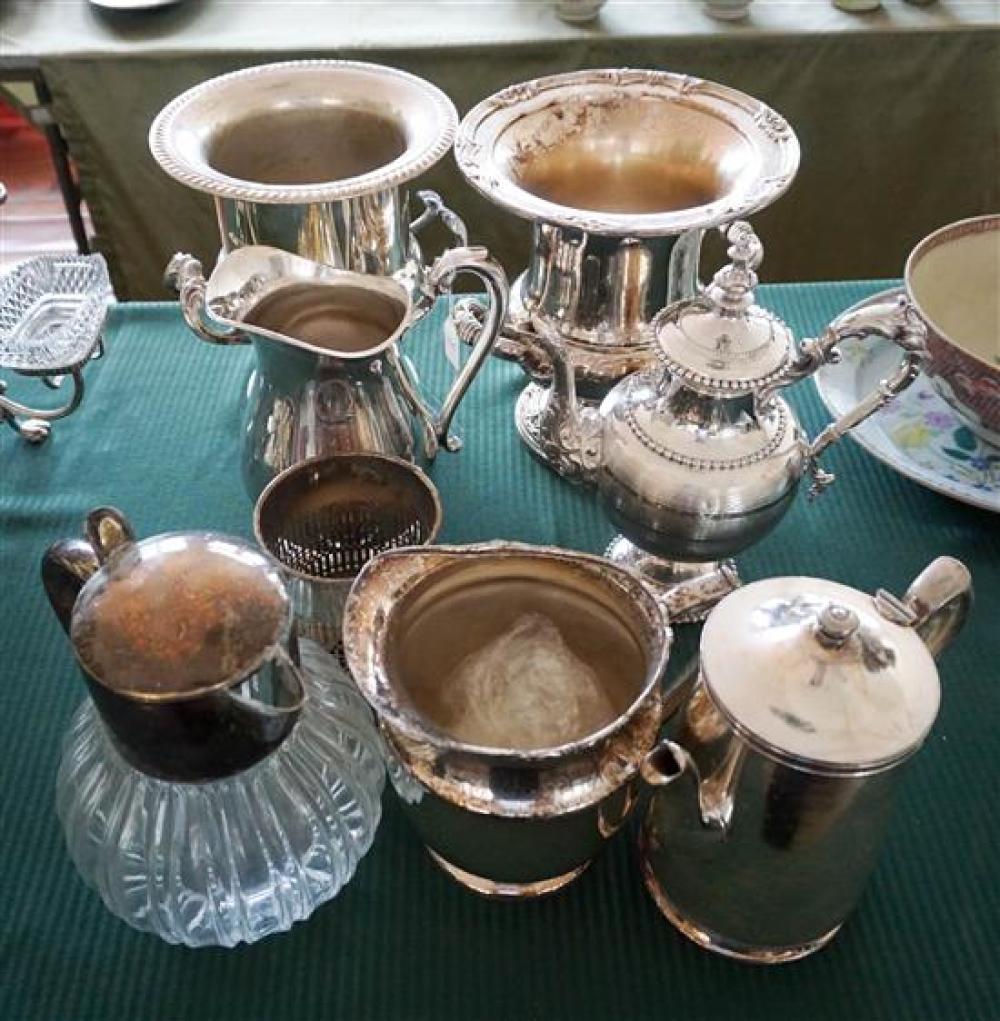 TWO SILVERPLATE CHAMPAGNE