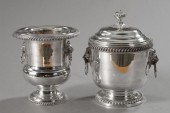 Two Silverplate Coolers,  seco