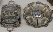 TWO SILVERPLATE HOLLOWWARE SER