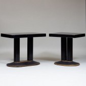 TWO SIMILAR AMERICAN ART DECO