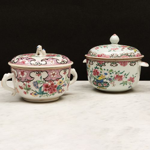 TWO SIMILAR CHINESE EXPORT