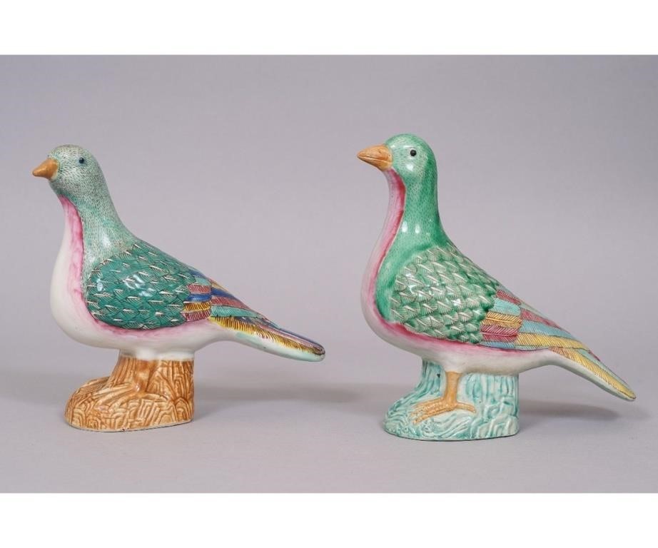 Two similar Chinese porcelain