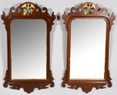 TWO SIMILAR CHIPPENDALE STYLE