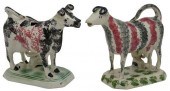 TWO SIMILAR COW AND MILKMAID S