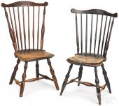 TWO SIMILAR FANBACK WINDSOR SI