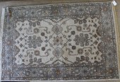 TWO SIMILAR HAND KNOTTED ORIEN