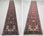 TWO SIMILAR HAND KNOTTED ORIEN