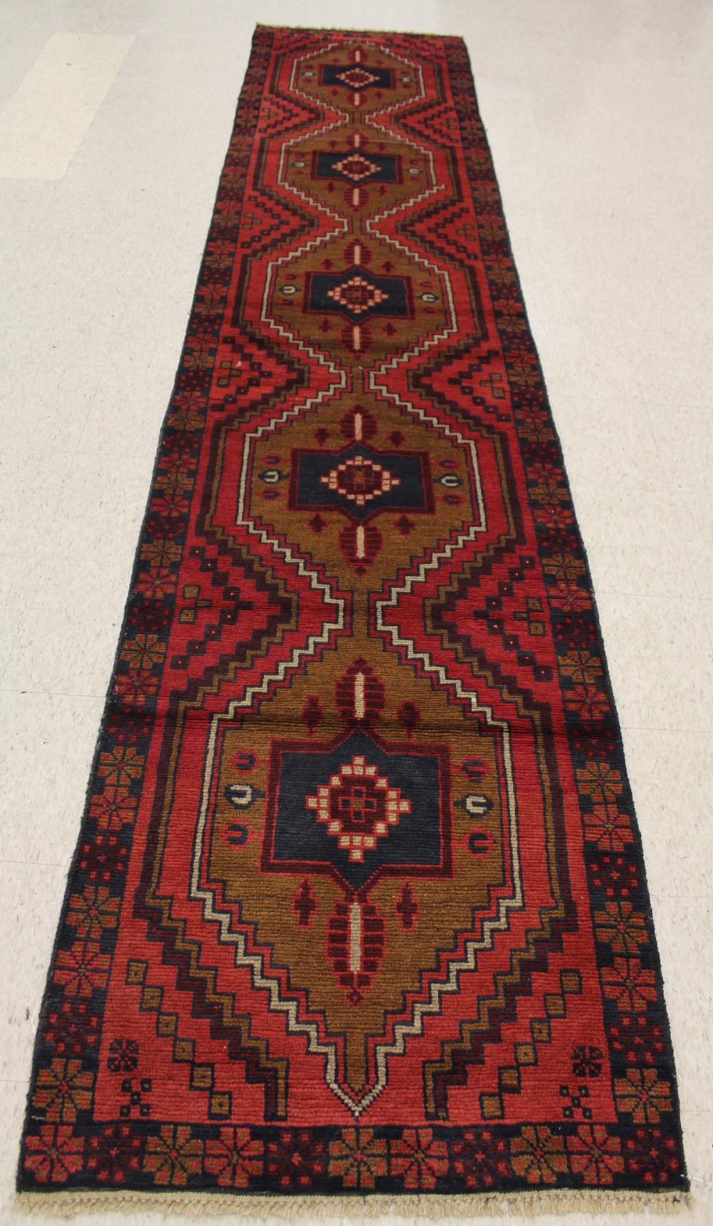 TWO SIMILAR HAND KNOTTED ORIENTAL