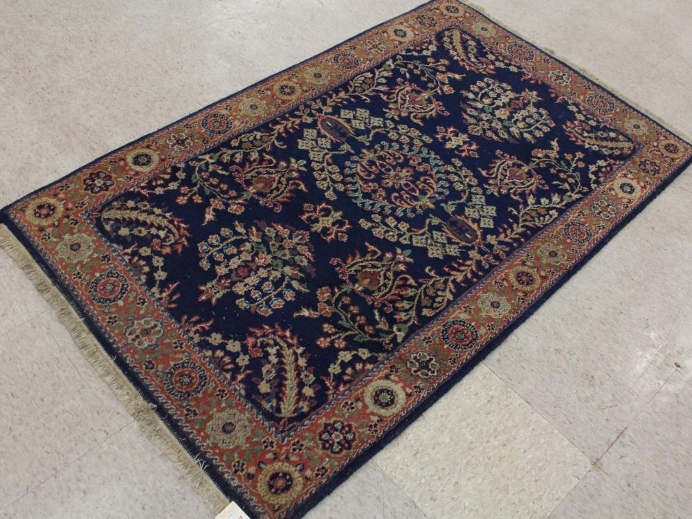 TWO SIMILAR HAND KNOTTED ORIENTAL