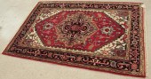 TWO SIMILAR HAND KNOTTED ORIEN