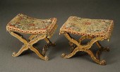 TWO SIMILAR LOUIS XV GILTWOOD