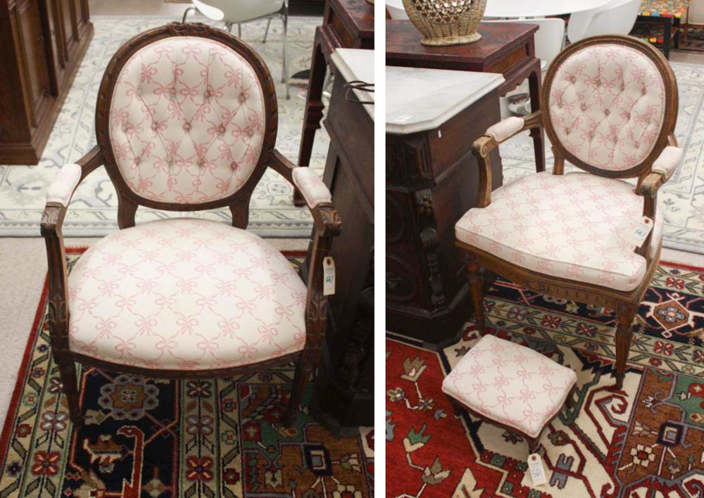 TWO SIMILAR LOUIS XVI STYLE