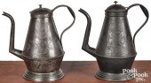 TWO SIMILAR PENNSYLVANIA PUNCH