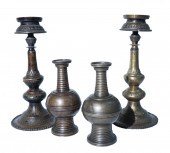 TWO SIMILAR SINO-TIBETAN BRONZ