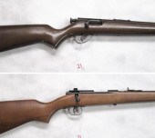 TWO SINGLE SHOT 22 CALIBER BOL