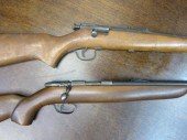 TWO SINGLE SHOT BOLT ACTION RI