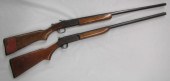 TWO SINGLE SHOT SHOTGUNS: HARR