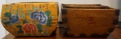 TWO SINO-TIBETAN FLORAL PAINTE