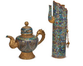 TWO SINO-TIBETAN-STYLE CLOISON
