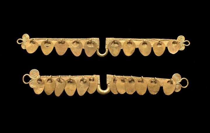 Two Sinu Region Culture Gold Nose