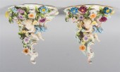 TWO SITZENDORF PORCELAIN FLOWE